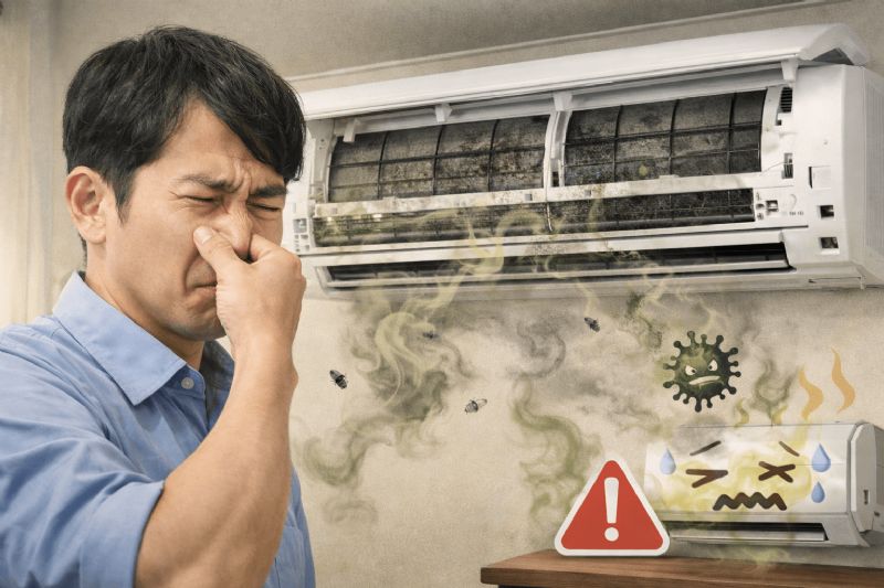 冷氣有霉味與酸臭味？清洗冷氣是否能徹底改善?